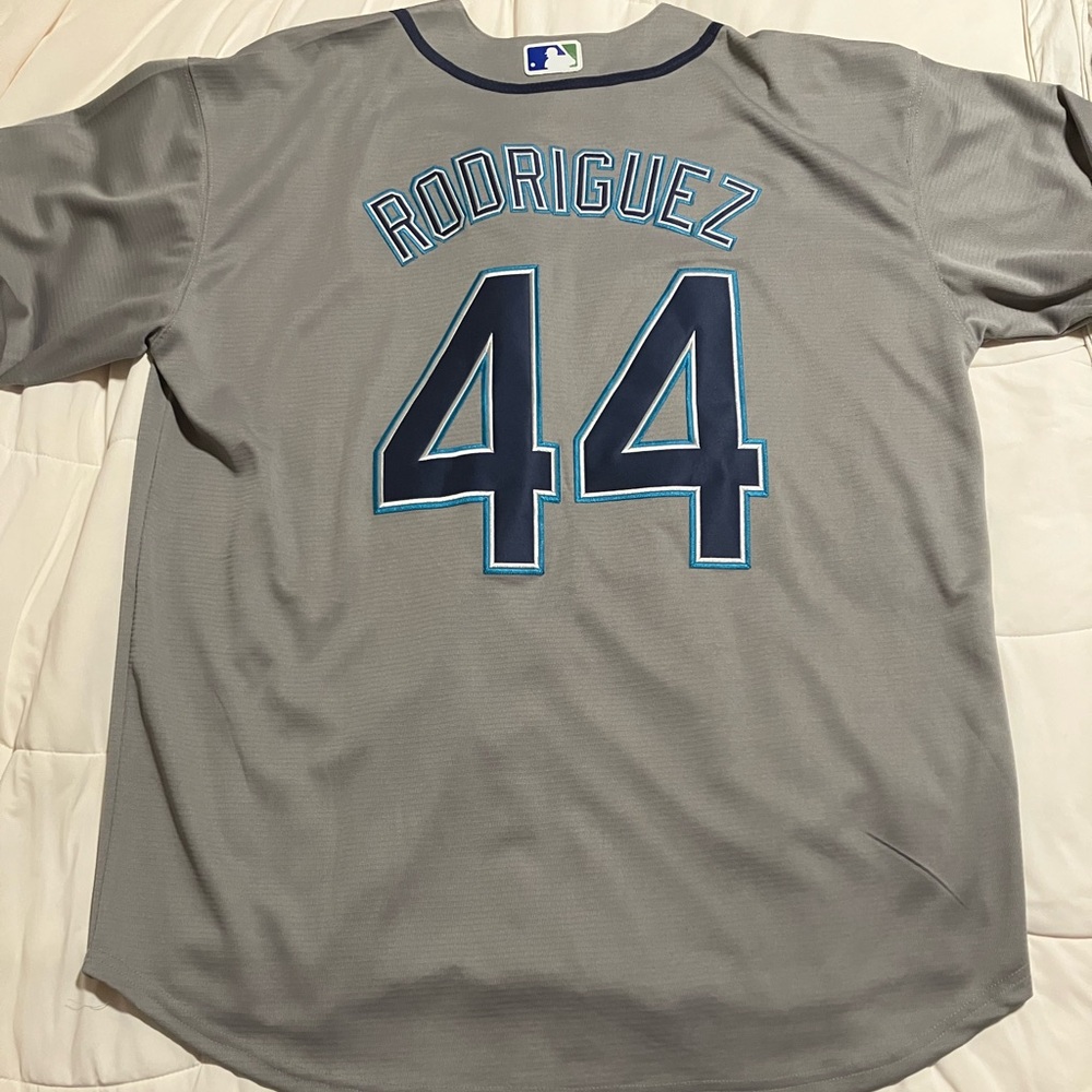 Seattle Mariners Julio Rodriguez Jersey #44 Gray XXL